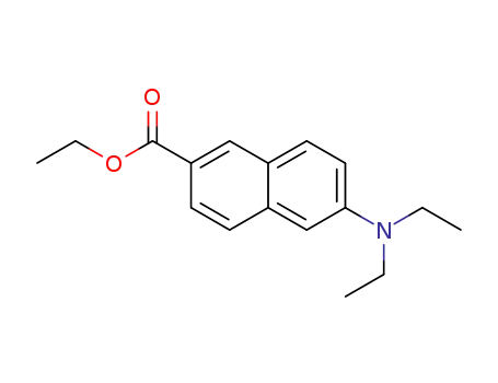 6-N,N-diethylamino-2-naphthoic acid ethyl ester