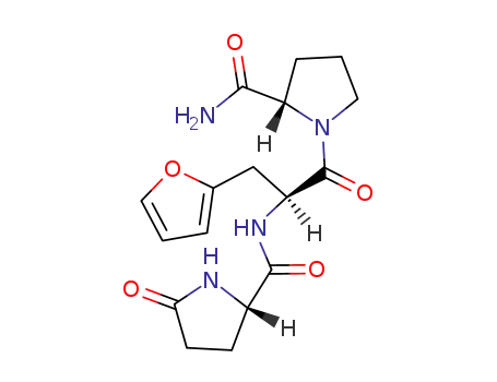 L-pyroglutamyl-L-furylalanyl-L-prolinamide