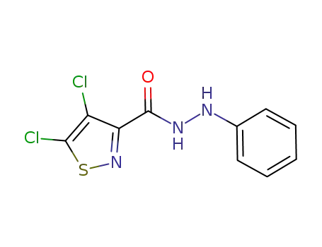 4,5-dichloro-N’-phenyl-1,2-thiazole-3-carbohydrazide