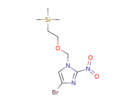 4-bromo-2-nitro-1-((2-(trimethylsilyl)ethoxy)methyl)-1H-imidazole