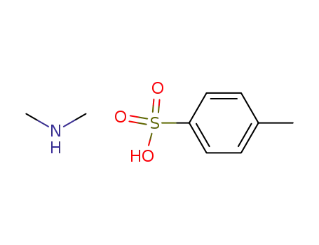 Molecular Structure of 2840-22-4 (diMethylaMMoniuM 4-Methylbenzenesulfonate)