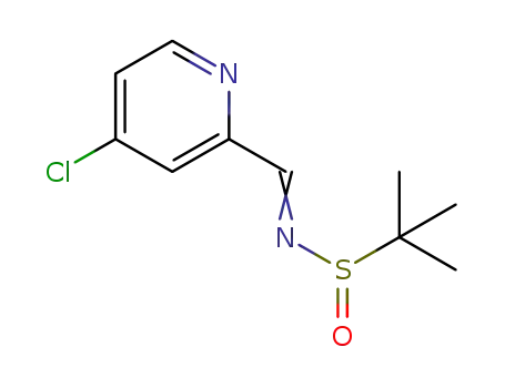 N-((4-chloropyridin-2-yl)methylene)-2-methylpropane-2-sulfinamide