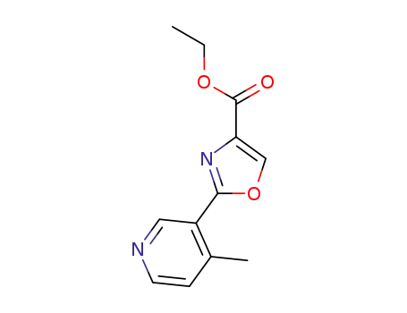 ethyl 2-(4-methylpyridin-3-yl)oxazole-4-carboxylate