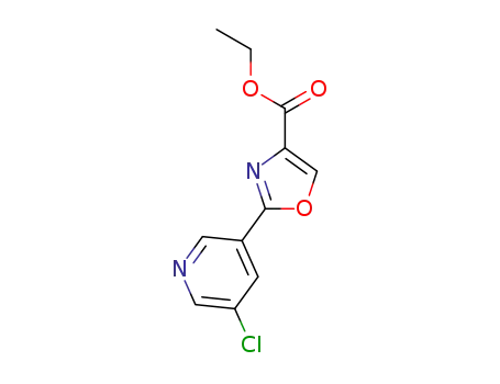 ethyl 2-(5-chloropyridin-3-yl)oxazole-4-carboxylate