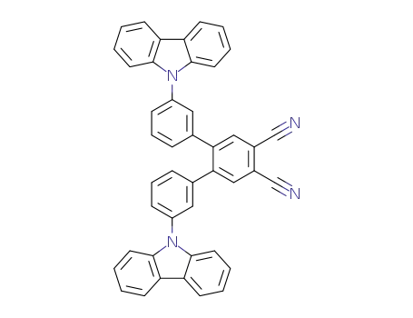 3,3’’-di(9H-carbazol-9-yl)-[1,1’:2′ ,1’’-terphenyl]-4′,5′-dicarbonitrile