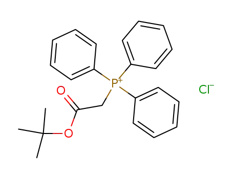 Molecular Structure of 35000-37-4 ((TERT-BUTOXYCARBONYLMETHYL)TRIPHENYLPHOSPHONIUM CHLORIDE)