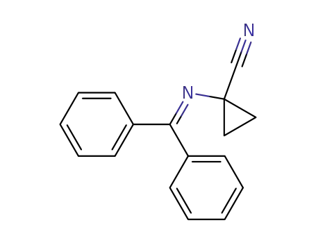 1-<(Diphenylmethylene)-amino>-1-cyclopropanecarbonitrile