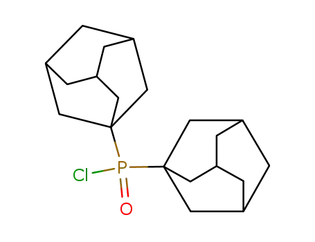 Molecular Structure of 126683-99-6 (Di-1-adamantylphosphinic chloride)