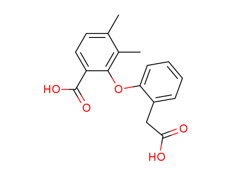 Benzeneacetic acid,2-(6-carboxy-2,3-dimethylphenoxy)-