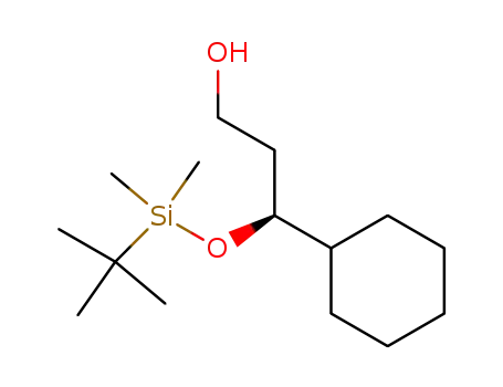 (-)-(1S)-1-(tert-Butyldimethylsiloxy)-1-cyclohexyl-3-hydroxypropane