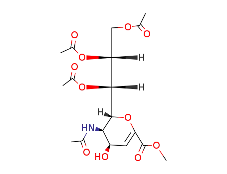 Methyl 5-acetamido-7,8,9-tri-O-acetyl-2,6-anhydro-3,5-dideoxy-D-glycero-D-talo-non-2-enonate
