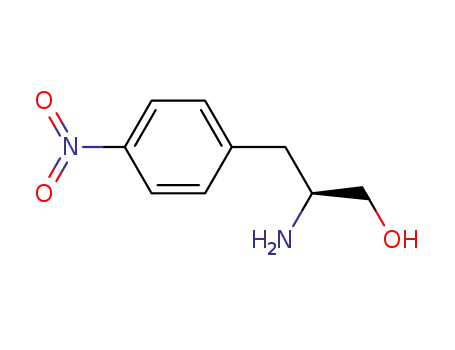 Molecular Structure of 89288-22-2 ((S)-2-AMino-3-(4-nitrophenyl)propanol)