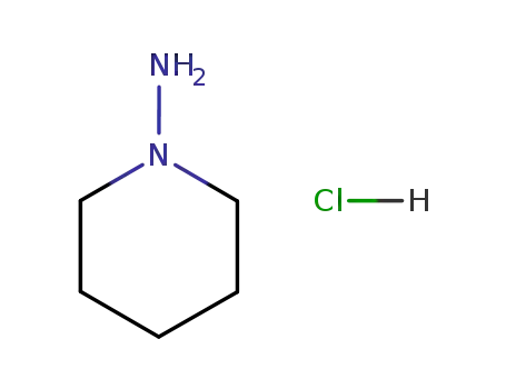 Molecular Structure of 63234-70-8 (N-Aminopiperidine hydrochloride)