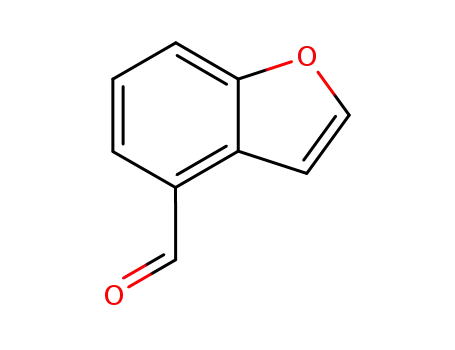 Molecular Structure of 95333-13-4 (4-Benzofurancarboxaldehyde (9CI))