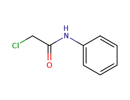 Molecular Structure of 587-65-5 (2-Chloro-N-phenylacetamide)