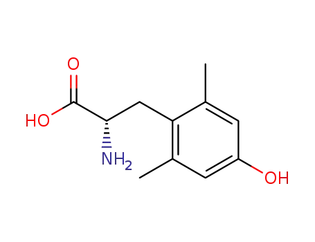 Molecular Structure of 123715-02-6 (2,6-Dimethyl-L-tyrosine)