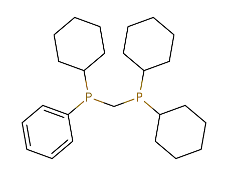 {Cyclohexyl-[(dicyclohexylphosphanyl)-methyl]-phosphanyl}-benzene