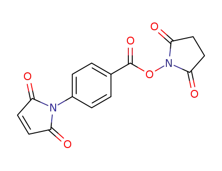 Molecular Structure of 64191-06-6 (4-N-Maleimidobenzoic acid-NHS)