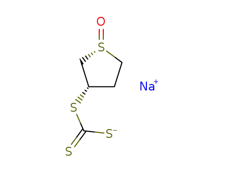 3(S)-<thio>thiolane 1(R)-oxide sodium salt