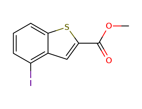 4-IODO-BENZO[B]THIOPHENE-2-CARBOXYLIC ACID METHYL ESTER(146137-85-1)