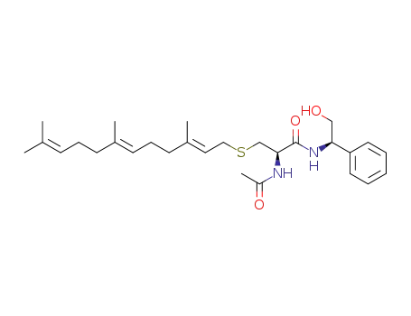 N-acetyl-S-farnesyl-L-cysteine-(D)-α-phenylglycinolamide