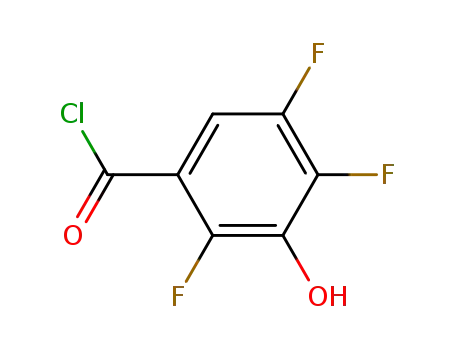 2,4,5-Trifluoro-3-hydroxy-benzoyl chloride