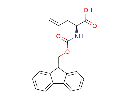Molecular Structure of 146549-21-5 ((S)-N-Fmoc-Allylglycine)