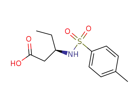 (3R)-3-(tosylamino)pentanoic acid