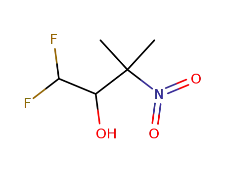 1,1-difluoro-3-methyl-3-nitro-2-butanol