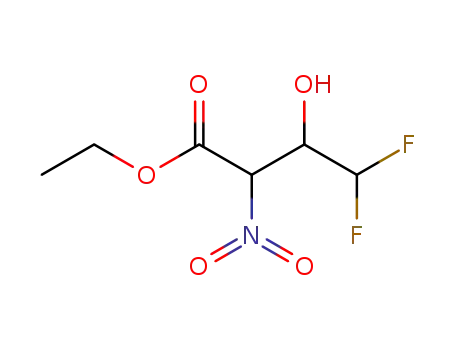 ethyl 4,4-difluoro-3-hydroxy-2-nitro-2-butanoate