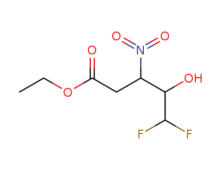 ethyl 5,5-difluoro-4-hydroxy-3-nitropentanoate