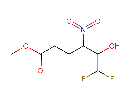 methyl 6,6-difluoro-5-hydroxy-4-nitrohexanoate