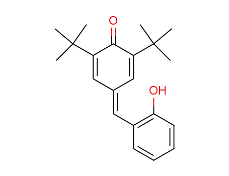 2,6-di-tert-butyl-4-(2-hydroxybenzylidene)-2,5-cyclohexadiene-1-one