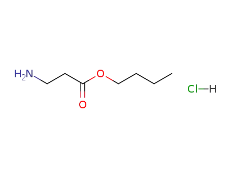 3-aminopropanoic acid, n-butyl ester, hydrochloride