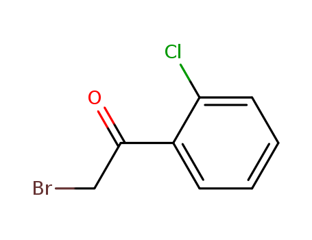 5000-66-8,2-Bromo-2'-chloroacetophenone,Acetophenone,2-bromo-2'-chloro- (6CI,7CI,8CI);2-Bromo-1-(2-chlorophenyl)-1-ethanone;2-Bromo-1-(2-chlorophenyl)ethanone;2-Bromo-1-(2'-chlorophenyl)ethanone;2-Bromo-o-chloroacetophenone;2-Chlorophenacylbromide;Bromomethyl 2-chlorophenyl ketone;o-Chlorophenacyl bromide;a-Bromo-2-chloroacetophenone;