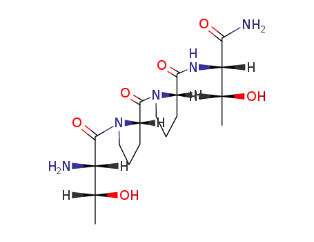 benzyl (S)-N-((2S,3R)-1-amino-3-hydroxy-1-oxobutan-2-yl)-1-((S)-1-((2S,3R)-2-amino-3-hydroxybutanoyl)pyrrolidine-2 carbonyl)pyrrolidine-2-carboxamide