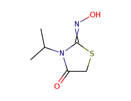 3-isopropyl-2-hydroxyimino-1,3-thiazolidine-4-one