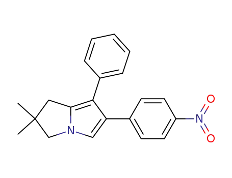 2,2-Dimethyl-6-(4-nitro-phenyl)-7-phenyl-2,3-dihydro-1H-pyrrolizine
