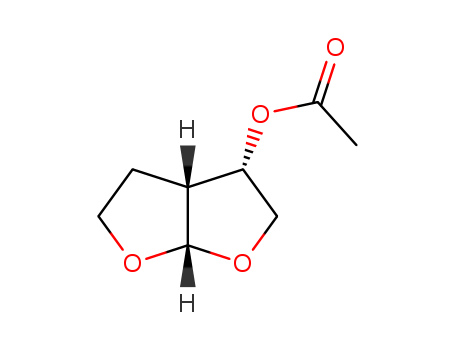 (3S,3aR,6aS)-Hexahydrofuro[2,3-b]furan-3-yl Acetate