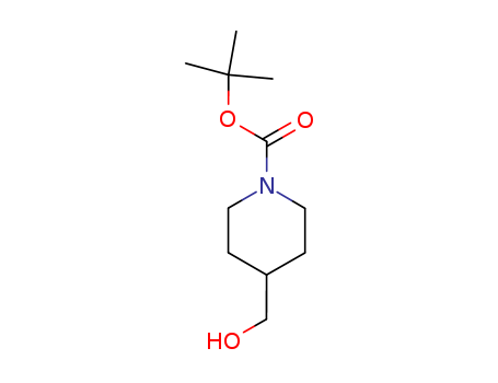 123855-51-6,N-Boc-4-piperidinemethanol,4-(Hydroxymethyl)-1-piperidinecarboxylic acid1,1-dimethylethyl ester;4-(Hydroxymethyl)piperidine-1-carboxylic acidtert-butyl ester;4-Hydroxymethylpiperidine-1-carboxylic acid tert-butyl ester;N-(tert-Butoxycarbonyl)-4-piperidinemethanol;N-BOC-piperidine-4-methanol;1-(tert-Butoxycarbonyl)-4-(hydroxymethyl)piperidine;1-(tert-Butoxycarbonyl)-4-piperidinemethanol;1-Boc-4-Hydroxymethylpiperidine;