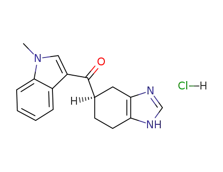 Molecular Structure of 132907-72-3 (Ramosetron hydrochloride)