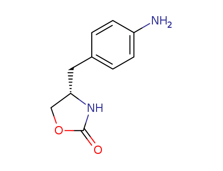 152305-23-2,(S)-4-(4-Aminobenzyl)-2(1H)-oxazolidinone,2-Oxazolidinone,4-[(4-aminophenyl)methyl]-, (S)-;(4S)-4-(4-Aminobenzyl)-1,3-oxazolidin-2-one;(S)-4-(4-Aminobenzyl)-2-oxazolidinone;