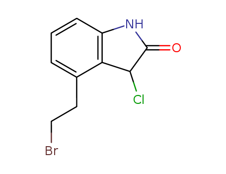 4-(2-Bromoethyl)-3-chloro-1,3-dihydro-2H-indol-2-one(120427-95-4)