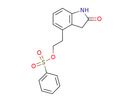 2-(2'-oxo-2,3-dihydro-4-indolyl)ethyl benzenesulphonate