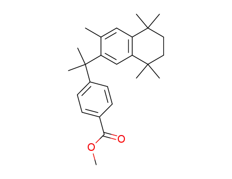 methyl 4-<1-methyl-1-(3,5,5,8,8-pentamethyl-5,6,7,8-tetrahydronaphthalen-2-yl)ethyl>benzoate