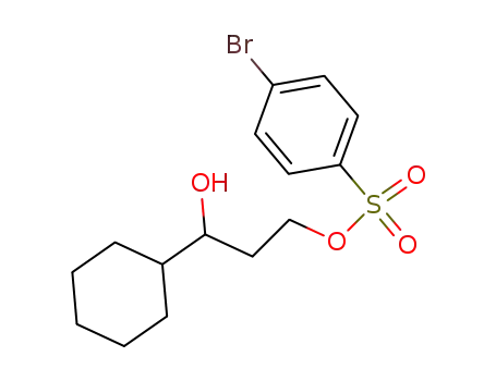 3-cyclohexyl-3-hydroxypropyl (4-bromobenzene)sulfonate