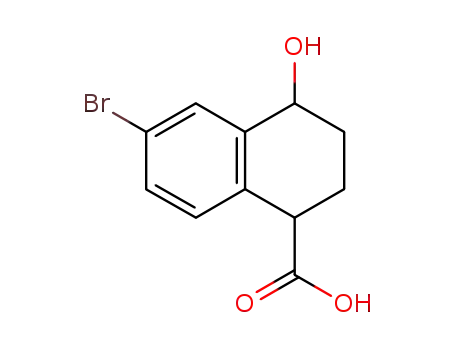 6-Bromo-4-hydroxy-1,2,3,4-tetrahydro-naphthalene-1-carboxylic acid