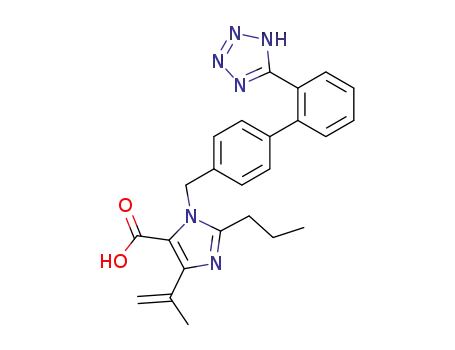 1-((2'-(1H-tetrazol-5-yl)biphenyl-4-yl)methyl)-4-(prop-1-en-2-yl)-2-propyl-1H-imidazole-5-carboxylic acid