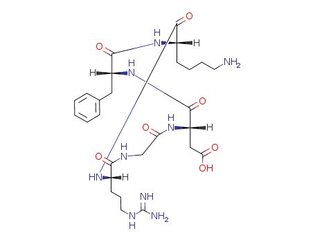 161552-03-0,CYCLO (ARG-GLY-ASP-D-PHE-LYS),cyclo(Arg-Gly-Asp-d-Phe-Lys)