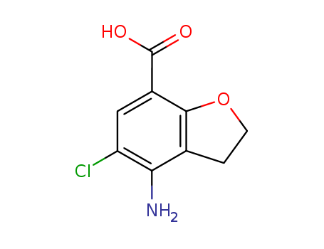 123654-26-2,4-Amino-5-chloro-2,3-dihydro-7-benzofurancarboxylic acid,4-Amino-5-chloro-2,3-dihydro-1-benzofuran-7-carboxylic acid;